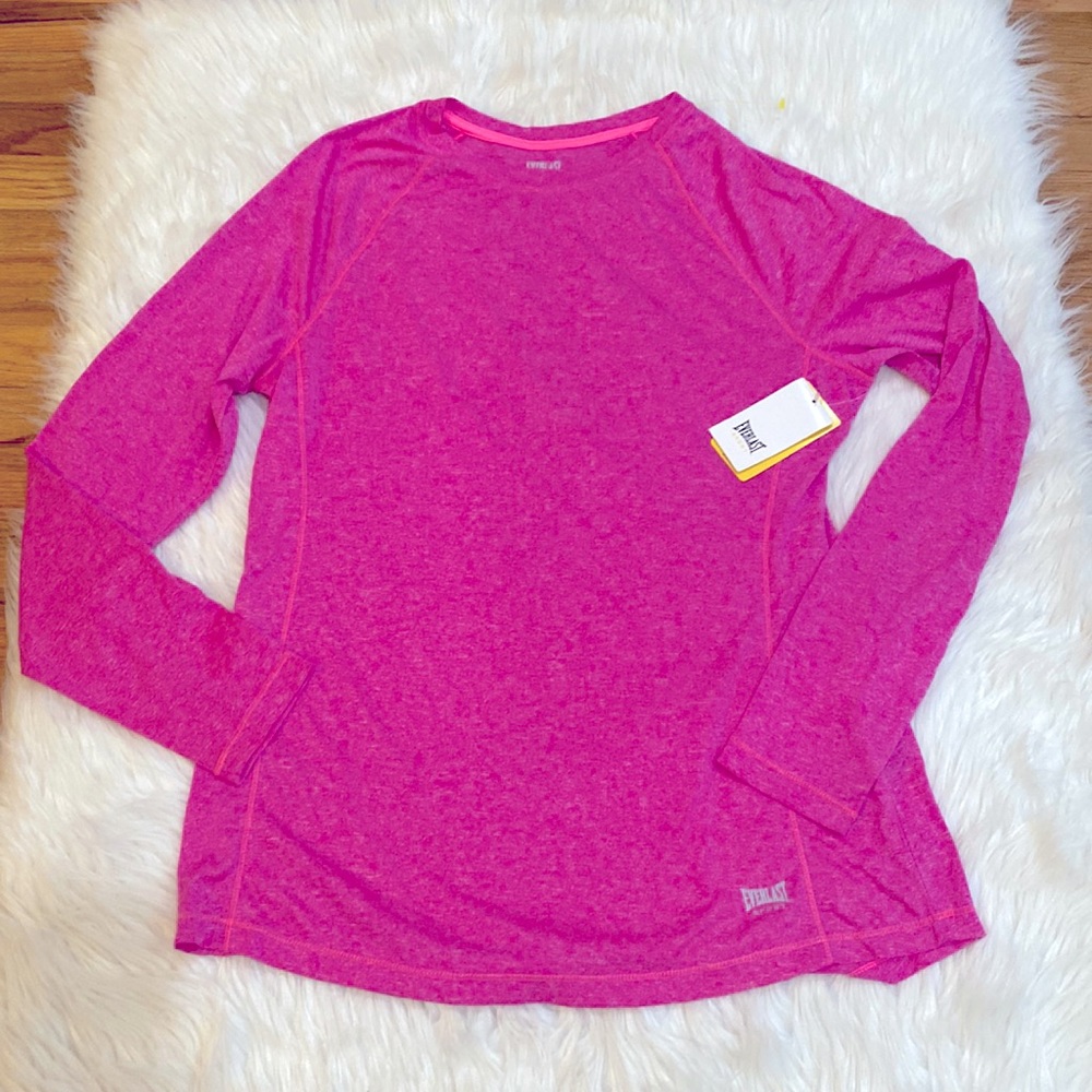 Everlast Sport Long Sleeves Top Pink XL